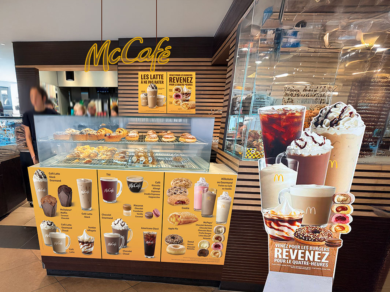 Simulation d'un Salade Bar en McCafé
